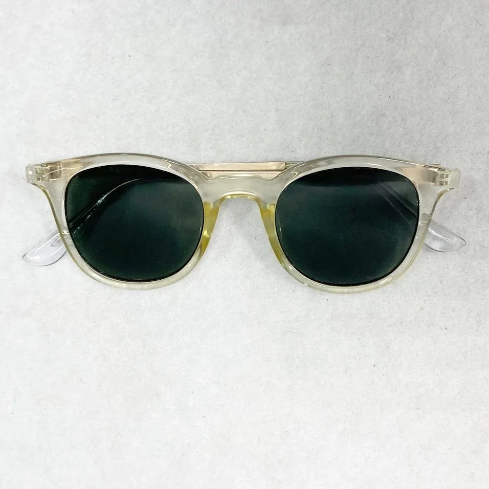 A.J.Morgan Green Lens Clubmaster Sunglasses - Picture 11 of 11
